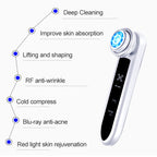 BLK-D919 RF Instrument Facial Vibration Compact Lifting Massager Micro Current Beauty Instrument – Durable Build, Easy to Use