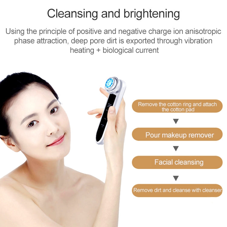 BLK-D919 RF Instrument Facial Vibration Compact Lifting Massager Micro Current Beauty Instrument – Durable Build, Easy to Use