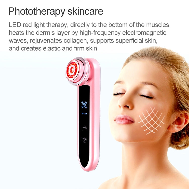 BLK-D919 RF Instrument Facial Vibration Compact Lifting Massager Micro Current Beauty Instrument – Durable Build, Easy to Use