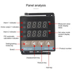 11000W REX-C100 Thermostat + Heat Sink + Thermocouple + SSR-100 DA Solid State Module Intelligent Temperature Control Kit, 100DA