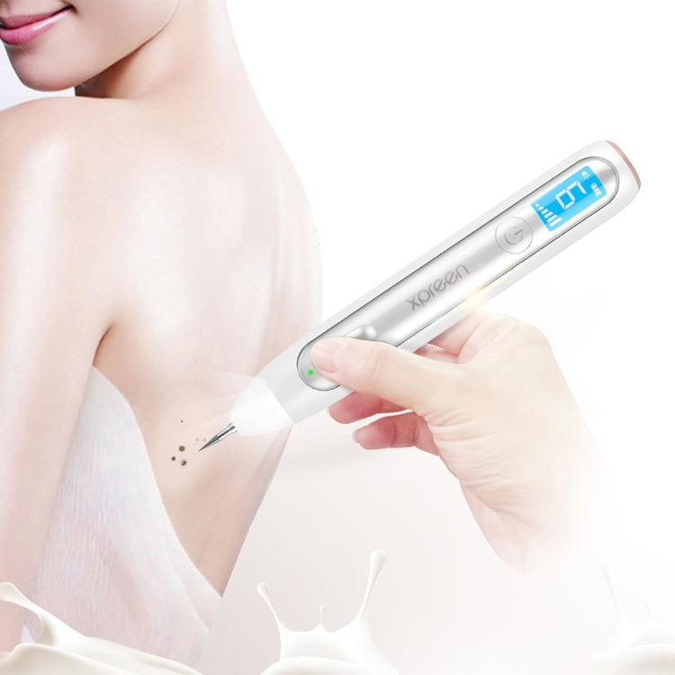XPREEN XPRE051 Professional Wireless Rechargeable Mole Freckle Dark Spots Tattoo Wart Removal Pen Skin Tag Spot Eraser Pro Beauty Sweep Spot Pen Kit With LED Screen & Spotlight Default Title