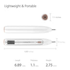 XPREEN XPRE051 Professional Wireless Rechargeable Mole Freckle Dark Spots Tattoo Wart Removal Pen Skin Tag Spot Eraser Pro Beauty Sweep Spot Pen Kit With LED Screen & Spotlight