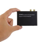 HDMI 1x2 Splitter with Audio Extractor, Support 5.1CH / 2CH, 4Kx2K, 3D, 4Kx2K with Audio Extractor – TPU, 4K