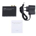 HDMI 1x2 Splitter with Audio Extractor, Support 5.1CH / 2CH, 4Kx2K, 3D, 4Kx2K with Audio Extractor – TPU, 4K