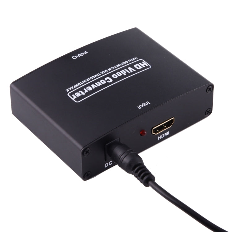 1080P HD HDMI to YPbPr Video and R/L Audio Adapter Converter, HDMI to YPbPr+R/L – TPU