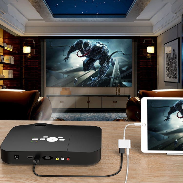 8 Pin to HDMI HDTV Projector Video Adapter Cable for iPhone, For iPhone...