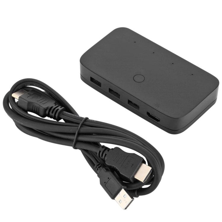 4x1 4Kx2K HDMI / USB / KVM Switch – TPU, 4K