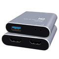 Z37 HDMI Female + Mic to HDMI Female + Audio + USB HD Video & Audio Capture Card with Loop, Z37 Z37