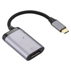 4K USB-C / Type-C to DisplayPort 1.4 + PD Data Sync Adapter Cable, Type-C to DP – Aluminum Alloy, TPU, 4K