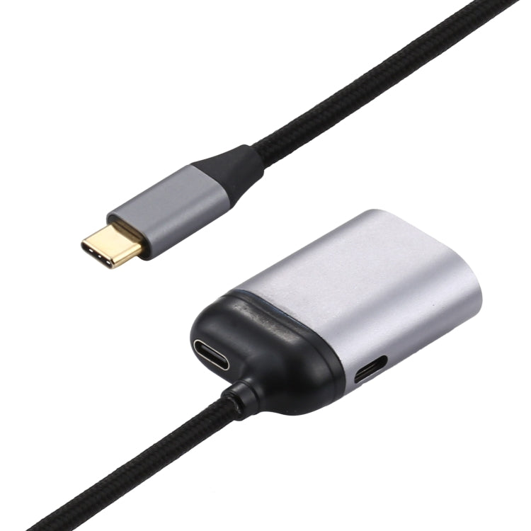 4K USB-C / Type-C to DisplayPort 1.4 + PD Data Sync Adapter Cable, Type-C to DP – Aluminum Alloy, TPU, 4K