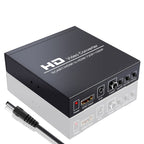 NEWKENG NK-8S SCART + HDMI to HDMI 720P / 1080P HD Video Converter Adapter Scaler Box, NK-8S SCART + HDMI to HDMI – TPU