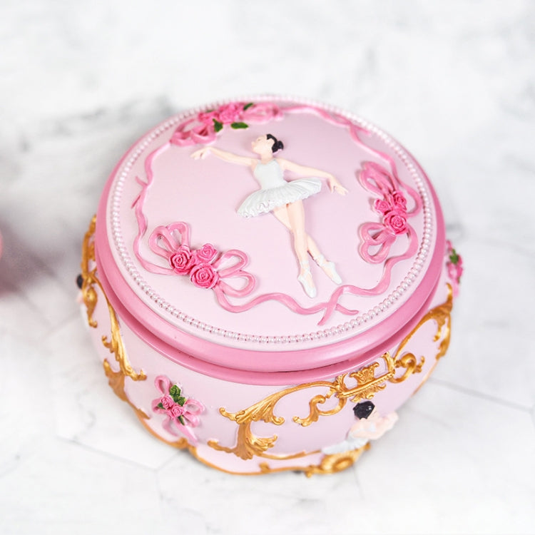 Ballet Girl Rotating Dancing Music Box Creative Birthday Gift, Music: Spirited Away, Spirited Away