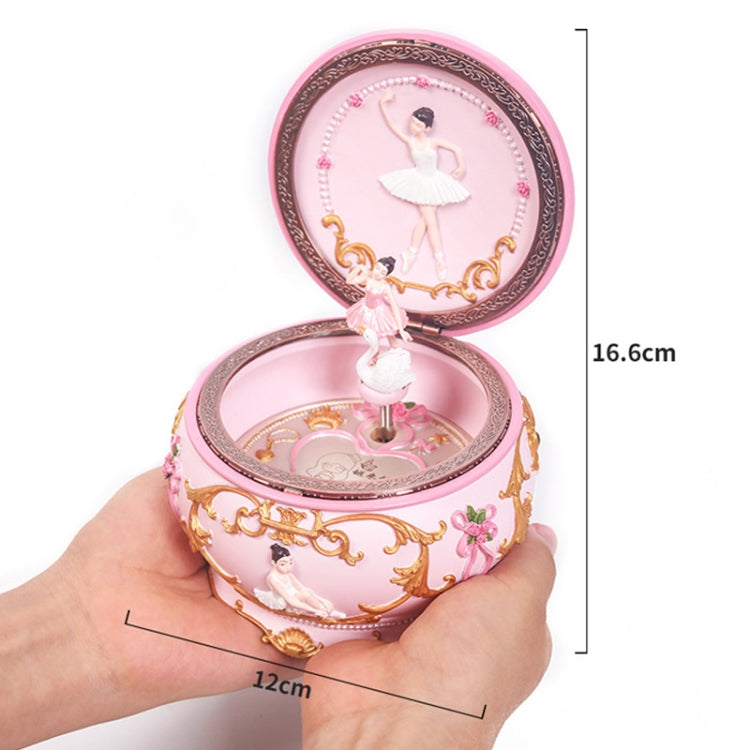 Ballet Girl Rotating Dancing Music Box Creative Birthday Gift, Music: Castle in the Sky, Castle in the Sky