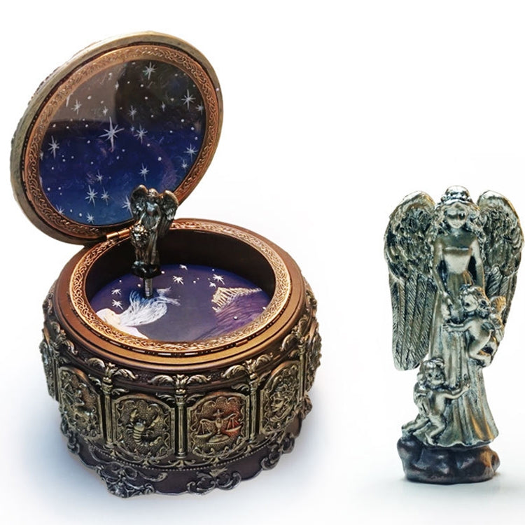 Constellation Luminous Resin Music Box Creative Birthday Gift (Taurus), HDR0230A, HDR0230B, HDR0230C, HDR0230D, HDR0230E, HDR0230F, HDR0230G, HDR0230H, HDR0230I, HDR0230J, HDR0230K, HDR0230L HDR0230I