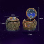 Constellation Luminous Resin Music Box Creative Birthday Gift (Taurus), HDR0230A, HDR0230B, HDR0230C, HDR0230D, HDR0230E, HDR0230F, HDR0230G, HDR0230H, HDR0230I, HDR0230J, HDR0230K, HDR0230L