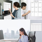 Magnetic Weekly Plan Refrigerator Magnet PET Magnetic Soft Whiteboard, Size: 29.7cm x 42cm, Weekly Plan – Magnetic