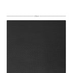 Hex PVC Rubber Mat - Black 1.5m Wide - Sold By The Metre