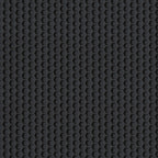 Hex PVC Rubber Mat - Black 1.5m Wide - Sold By The Metre