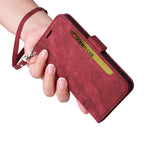 BETOPNICE Dual-side Buckle Leather Phone Case – Wear-resistant, Card Slot, Kickstand, For Honor X9a 5G / X40 5G / Magic5 Lite