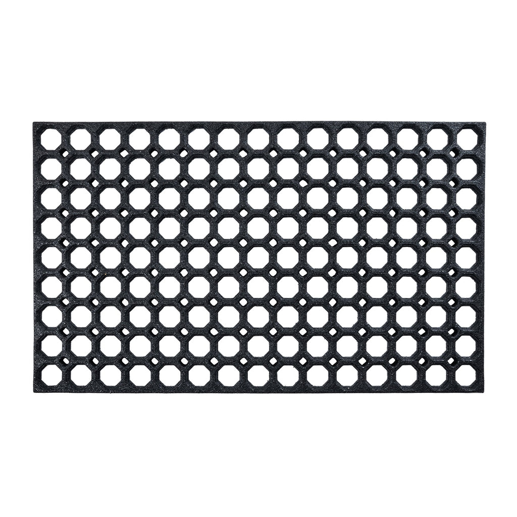 Honeycomb Style Recycled Rubber Eco Doormat