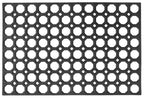 Honeycomb Style Recycled Rubber Eco Doormat