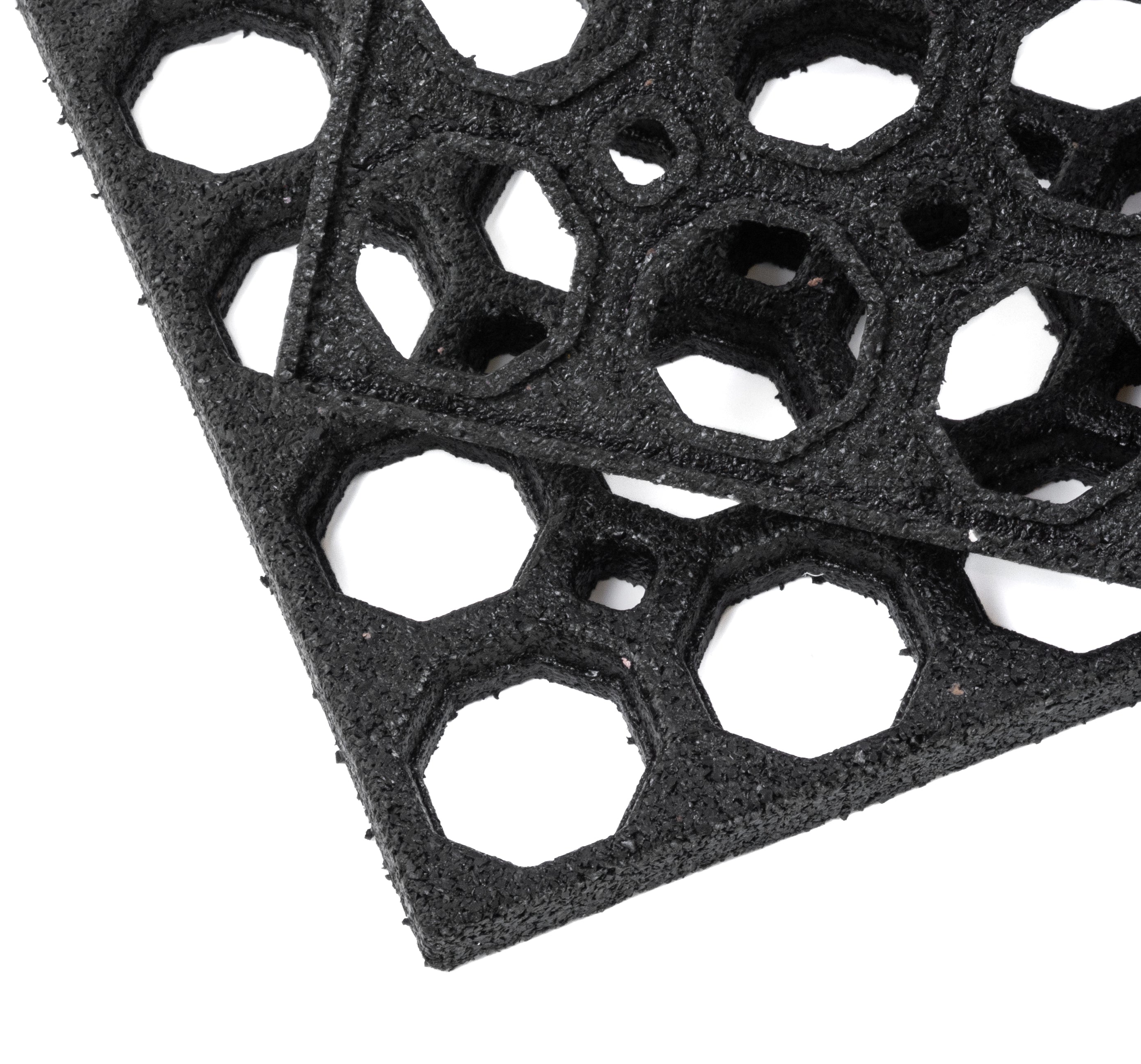 Honeycomb Style Recycled Rubber Eco Doormat