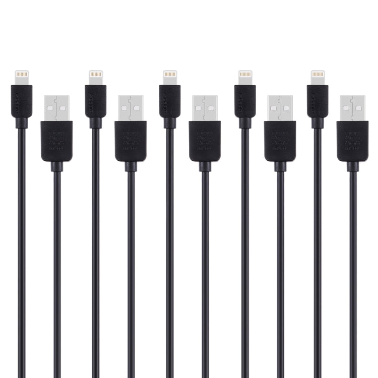 5 PCS HAWEEL 1m High Speed 8 pin to USB Sync and Charging Cable Kit for... (iPhone)