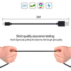 5 PCS HAWEEL 1m High Speed 8 pin to USB Sync and Charging Cable Kit for... (iPhone)