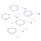 5 PCS HAWEEL 1m High Speed 8 pin to USB Sync and Charging Cable Kit for... (iPhone) #2