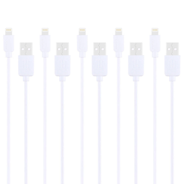 5 PCS HAWEEL 1m High Speed 8 pin to USB Sync and Charging Cable Kit for... (iPhone) #2