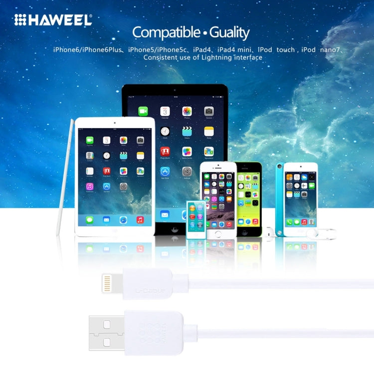 5 PCS HAWEEL 1m High Speed 8 pin to USB Sync and Charging Cable Kit for... (iPhone) #2