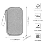Electronic Organizer Storage Bag for Cellphones, Power Bank, Cables,...