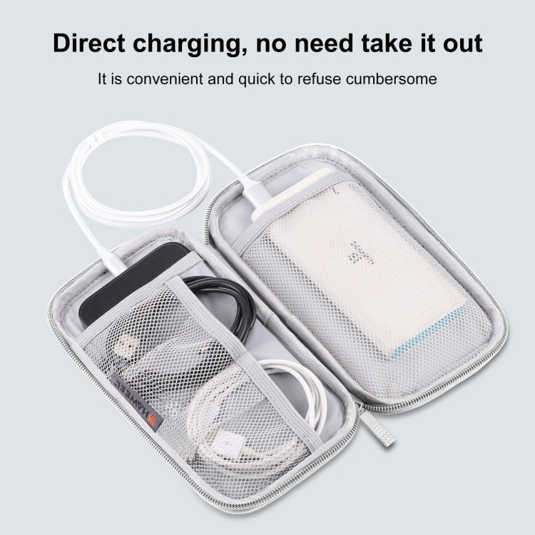 Electronic Organizer Storage Bag for Cellphones, Power Bank, Cables,...