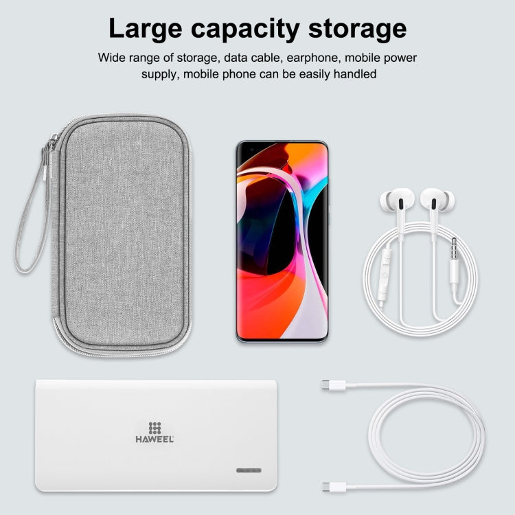 Electronic Organizer Storage Bag for Cellphones, Power Bank, Cables,...
