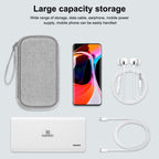 Electronic Organizer Storage Bag for Cellphones, Power Bank, Cables,...