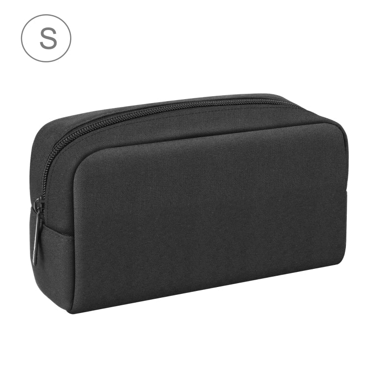 Electronic Organizer Storage Bag for Charger, Power Bank, Cables,... Electronic Organizer, Size: S Black