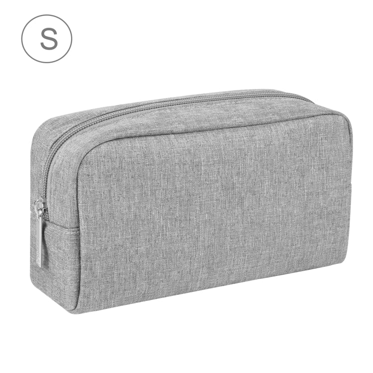 Electronic Organizer Storage Bag for Charger, Power Bank, Cables,... Electronic Organizer, Size: S Grey