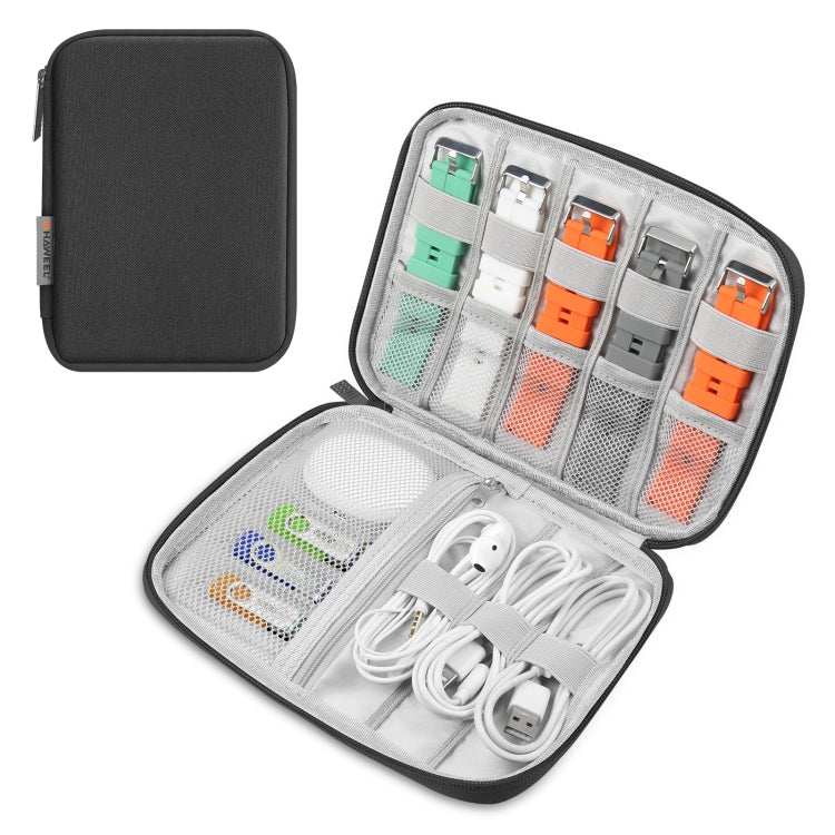 HAWEEL Watch Band Organizer Box Earphones / U Disk / Digital Cable Storage Case, Watch Band Organizer, Size: M Watch Band Organizer, Size: M Black