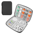 HAWEEL Watch Band Organizer Box Earphones / U Disk / Digital Cable Storage Case, Watch Band Organizer, Size: M Watch Band Organizer, Size: M Black