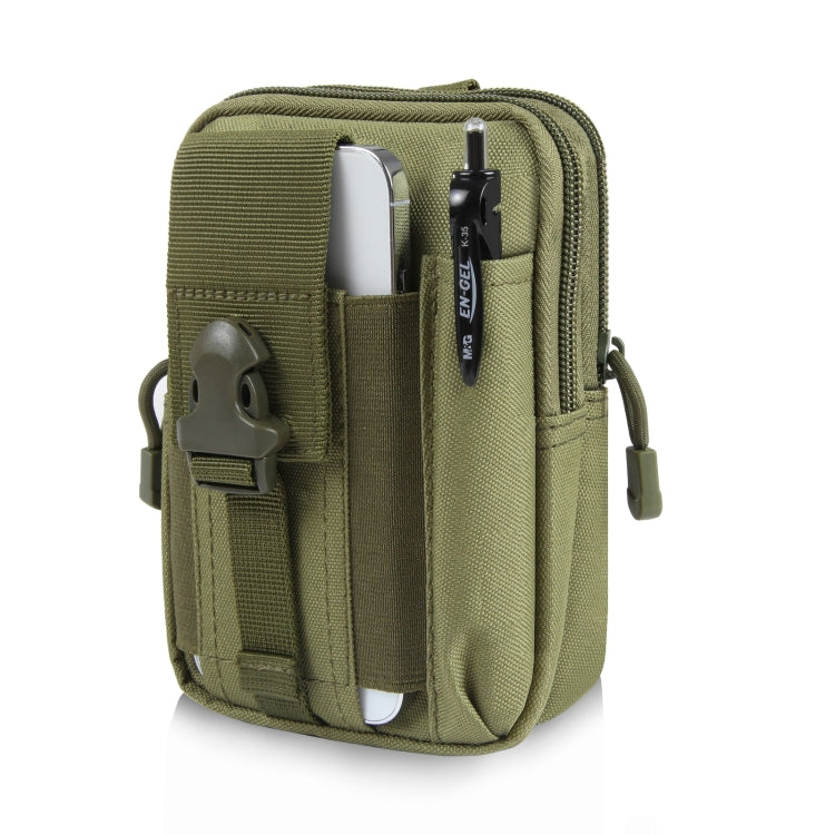 HAWEEL Hiking Belt Waist Bag Outdoor Sport Motorcycle Bag 7.0 inch Phone Pouch Army Green