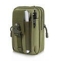 HAWEEL Hiking Belt Waist Bag Outdoor Sport Motorcycle Bag 7.0 inch Phone Pouch Army Green