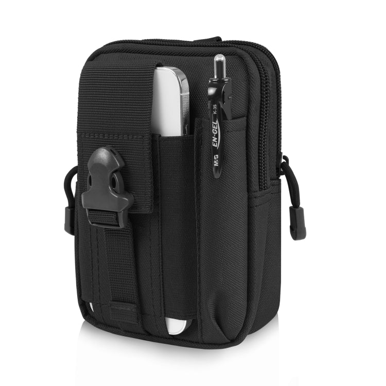HAWEEL Hiking Belt Waist Bag Outdoor Sport Motorcycle Bag 7.0 inch Phone Pouch – Durable Build, Easy to Use Black