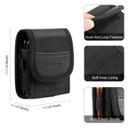 HAWEEL Flip Phone Nylon Cloth Belt Clip Carrying Pouch Bag, Flip Phone in 7.0 inch – Flip