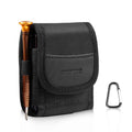 HAWEEL Flip Phone Nylon Cloth Belt Clip Carrying Pouch Bag, Flip Phone in 7.0 inch – Flip