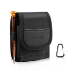 HAWEEL Flip Phone Nylon Cloth Belt Clip Carrying Pouch Bag, Flip Phone in 7.0 inch – Flip