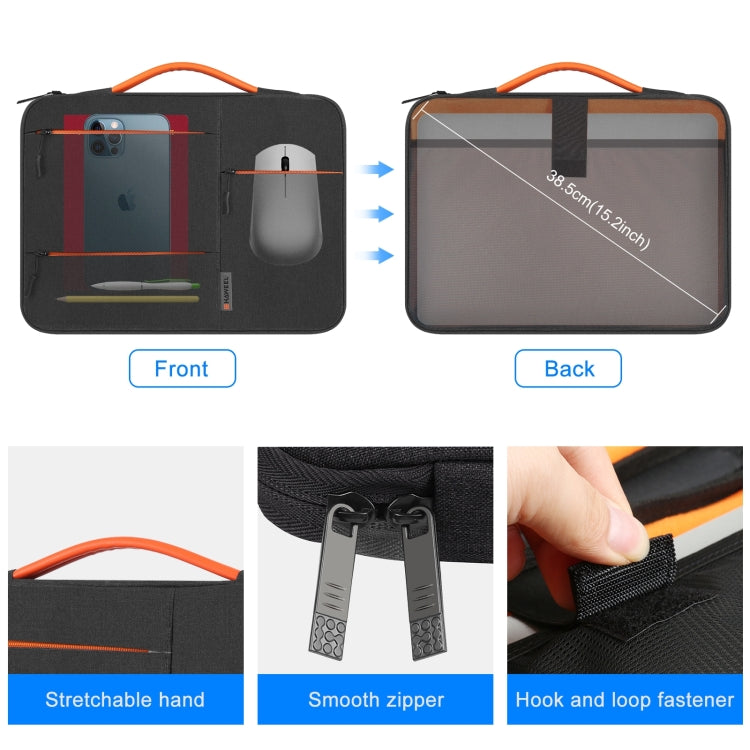 HAWEEL 13.0 inch Sleeve Case Zipper Briefcase Laptop Handbag For Macbook, Samsung, Lenovo Thinkpad, Sony, DELL Alienware, CHUWI, ASUS, HP, 13 inch -13.5 inch Laptops, 13.0-13.5 inch – Waterproof