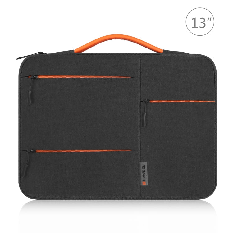 HAWEEL 13.0 inch Sleeve Case Zipper Briefcase Laptop Handbag For Macbook, Samsung, Lenovo Thinkpad, Sony, DELL Alienware, CHUWI, ASUS, HP, 13 inch -13.5 inch Laptops, 13.0-13.5 inch – Waterproof 13.0 inch Black