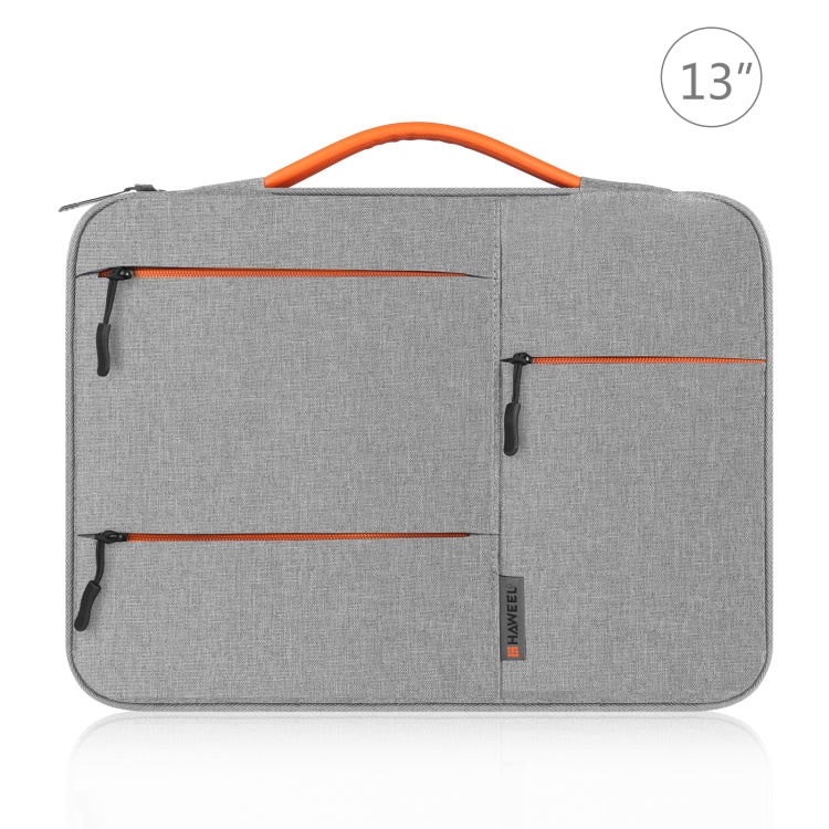 HAWEEL 13.0 inch Sleeve Case Zipper Briefcase Laptop Handbag For Macbook, Samsung, Lenovo Thinkpad, Sony, DELL Alienware, CHUWI, ASUS, HP, 13 inch -13.5 inch Laptops, 13.0-13.5 inch – Waterproof 13.0-13.5 inch Grey