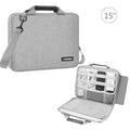 HAWEEL 15.0 inch -16.0 inch Briefcase Crossbody Laptop Bag For Macbook, Lenovo Thinkpad, ASUS, HP, 15.0 inch -16.0 inch – Waterproof 15.0 inch -16.0 inch Grey