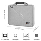 HAWEEL 15.0 inch -16.0 inch Briefcase Crossbody Laptop Bag For Macbook, Lenovo Thinkpad, ASUS, HP, 15.0 inch -16.0 inch – Waterproof